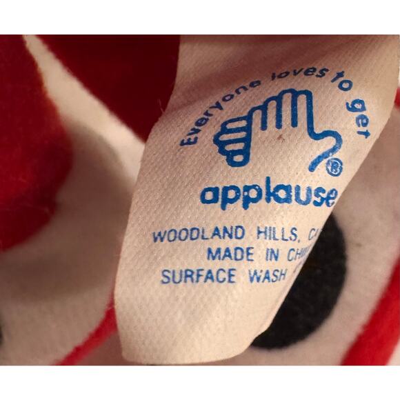 New 1994 Vtg Marvin the Martian Plush 12" Applause Looney Tunes Stuffed Toy - Picture 5 of 6